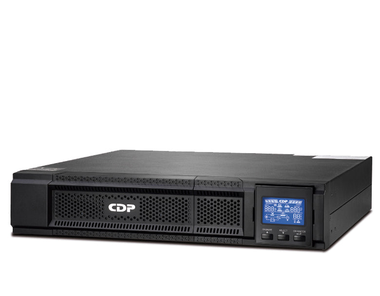 UPO11-3RTAX - UPS CDP Online UPO11-3RTAX rack 2U/torre doble conversión Onda Senoidal pura 3000VA/3000W LCD 8 NEMA 5-15R/5-20R 1 NEMA L5-30R