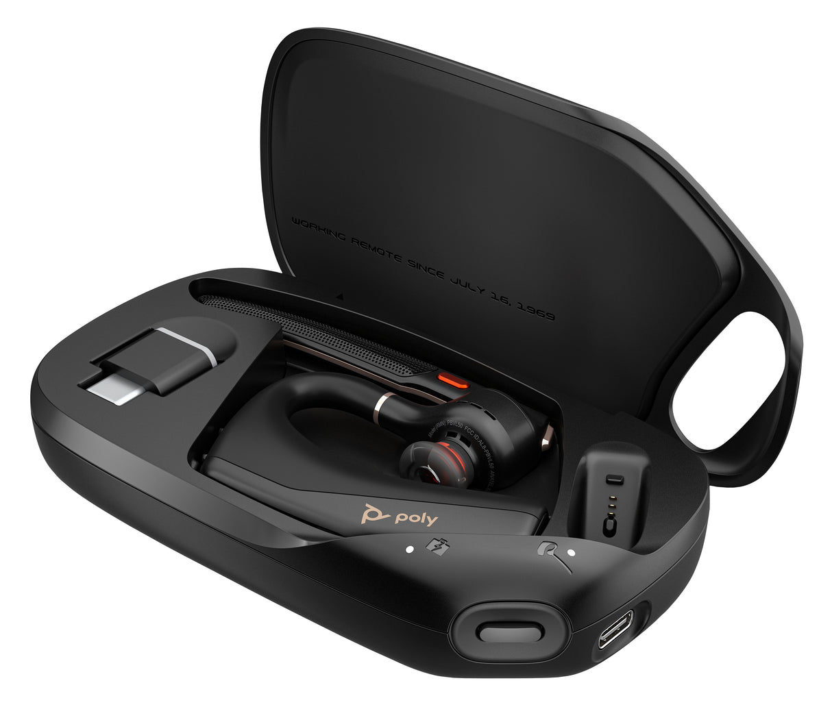 HP Poly Auriculares Poly Voyager Legend 50-M UC Auriculares Auriculares gancho de oreja Business/Everyday Monoaural