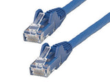 StarTech.com Cable Ethernet CAT6 de 2m - LSZH - Cable de Red de 10 Gigabits de 650MHz y PoE de 100W UTP sin Enganches (Snagless) con Alivio de Tensión