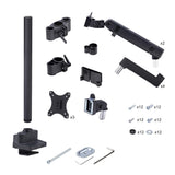 StarTech.com Soporte de Escritorio para 3 Monitores VESA 75x75/100x100 de 27 Pulgadas - Grommet o Abrazadera en C - Ajus