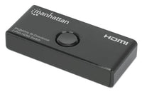 Manhattan 207997 Conmutadores de vídeo HDMI 3 Acrilonitrilo butadieno estireno (ABS)