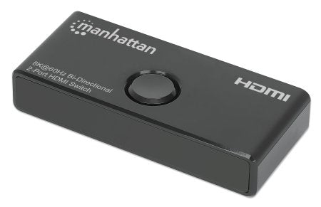 Manhattan 207997 Conmutadores de vídeo HDMI 3 Acrilonitrilo butadieno estireno (ABS)