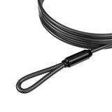 Klip Xtreme Bolt K cable antirrobo Negro, Plata 2 m, Kensington, Llave, Acero galvanizado