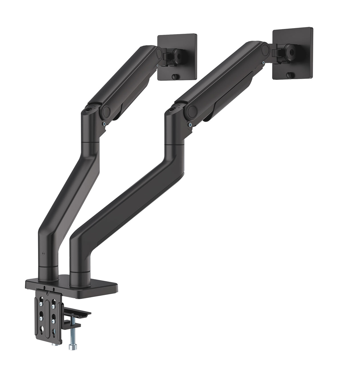 Manhattan Soporte doble de sobremesa para TV/monitores (Articulado con muelle), para pantallas de 13" a 45", f
