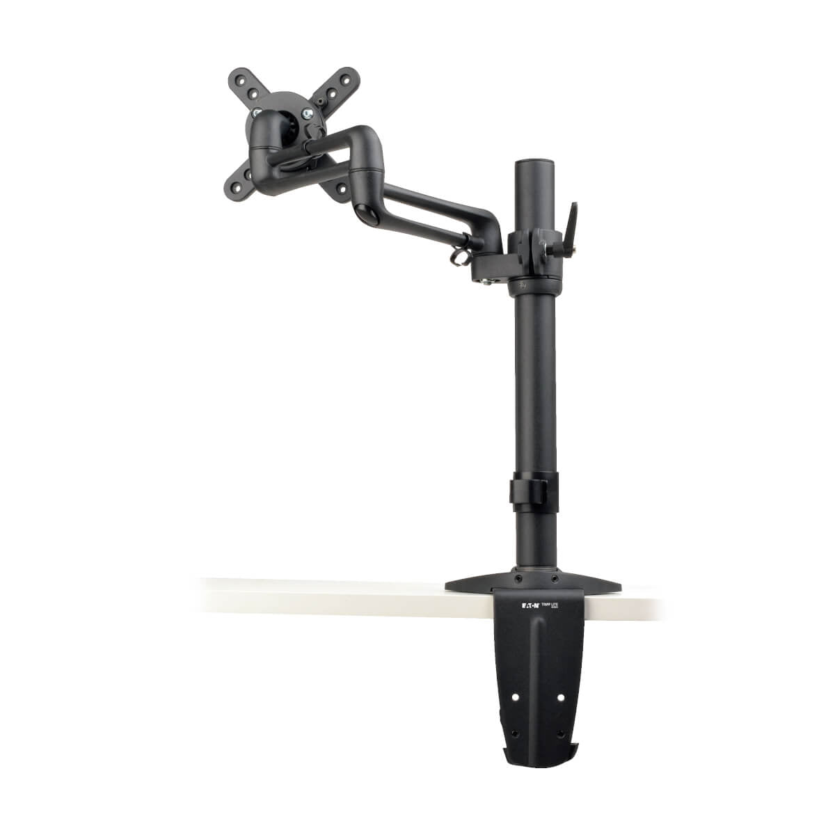 Tripp Lite DDR1327SFC Soporte de Escritorio Articulado de Brazo Flexible de Movimiento Completo para Monitores de 13" a 