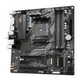 GIGABYTE B550M DS3H AC Placa base - Procesadores AMD Ryzen 5000, VRM de 5+3 fases, hasta 4733 MHz DDR4, 1xPCIe 4.0 + 1xPCIe 3.0 M.2, Wi-Fi 5, LAN 1GbE, USB 3.2 Gen 1 placas base AMD Zócalo AM4 Zócalo AM4 DDR4-SDRAM