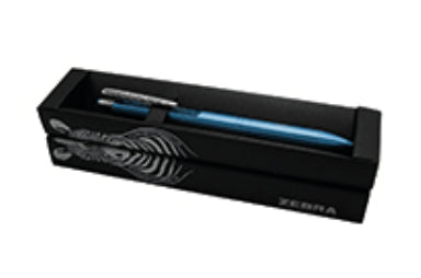 Zebra 802TQSMDE001 bolígrafos de punta redonda Bolígrafo cilíndrico Turquesa Negro Metal