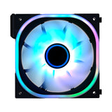 VORAGO Ventilador GAME FACTOR FG500-BK, 3 Velocidades, 50W, Silencioso