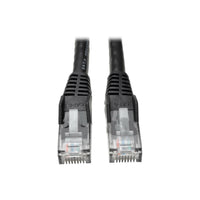 Tripp Lite N201-007-BK Cable Ethernet (UTP) Moldeado Snagless Cat6 Gigabit (RJ45 M/M), PoE, Negro, 2.13 m [7 pies]