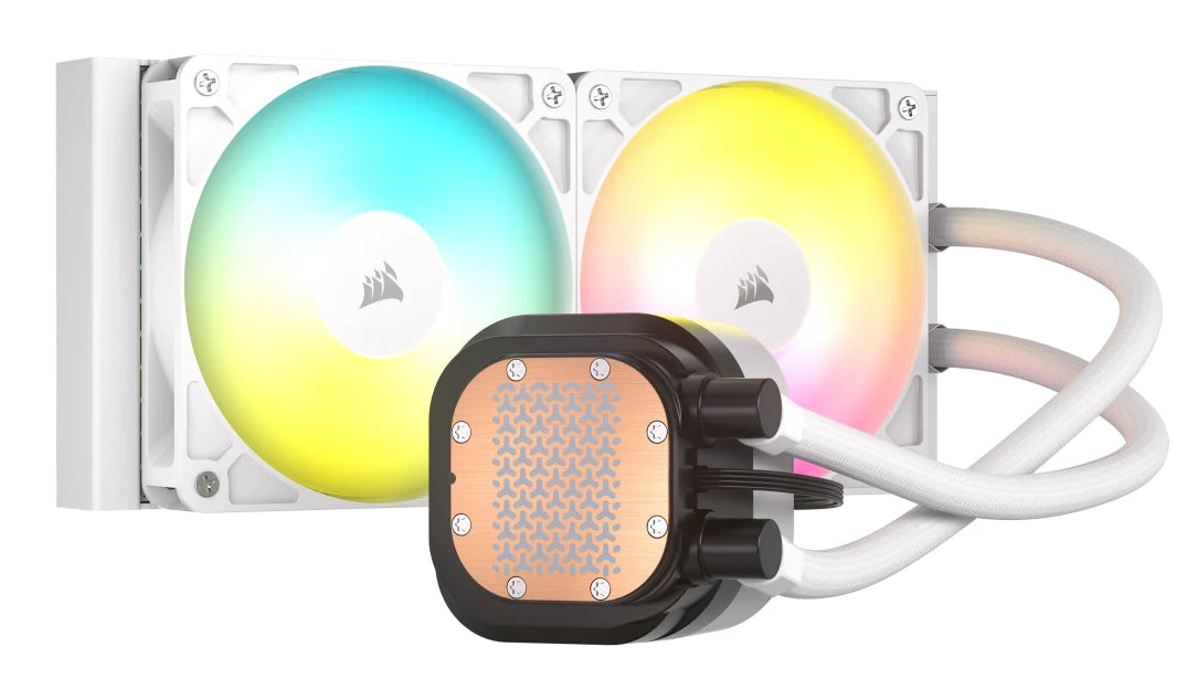 Corsair Nautilus 240 RS ARGB Liquid Procesador Sistema de refrigeración líquida todo en uno Blanco 1