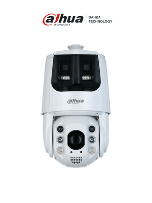 Cámara PTZ Dahua 4MP IP/ Zoom 25X/ Starlight/ IR 200m/ Auto-tracking/ Detección Facial/ IP66/ Disuasión Activa