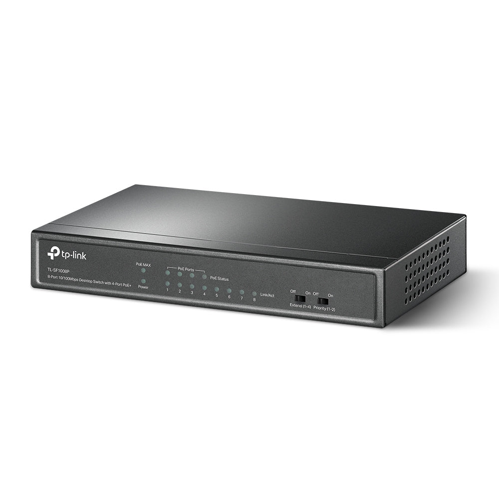 TP-Link TL-SF1008P dispositivo de redes No administrado 8 Fast Ethernet (10/100) 8
