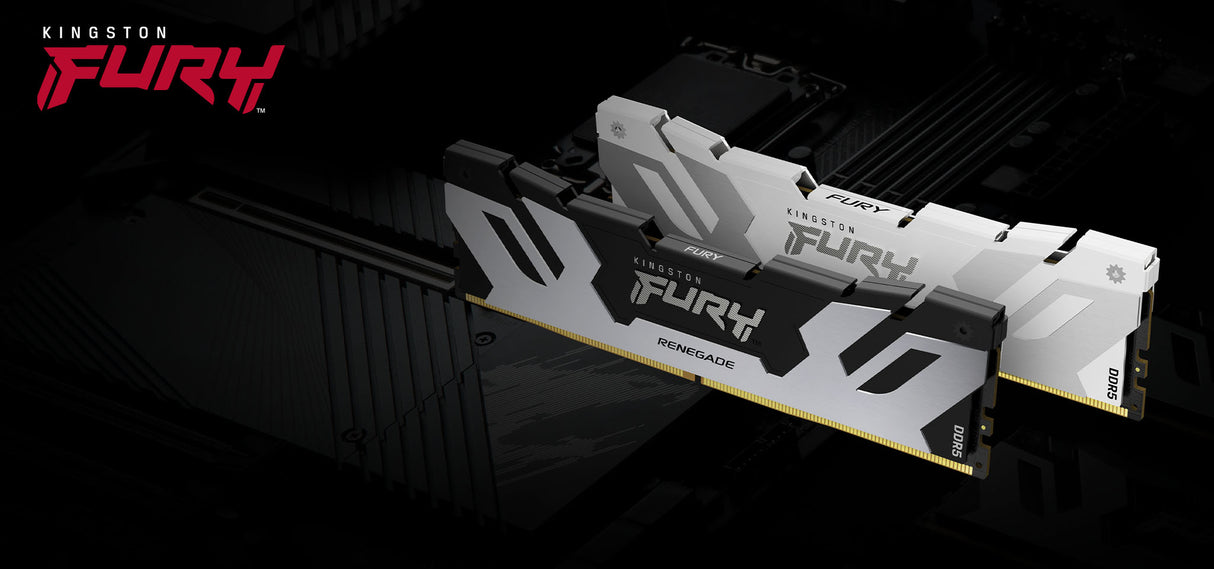 Kingston Technology 24GB 8800MT/s DDR5 CL42 CUDIMM FURY Renegade Silver Memoria RAM Si 42 24 GB 1 x 24 GB