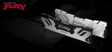 Kingston Technology 24GB 8800MT/s DDR5 CL42 CUDIMM FURY Renegade Silver Memoria RAM Si 42 24 GB 1 x 24 GB