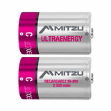 MITZU MP-C2500 pila de uso doméstico Batería recargable C Níquel-metal hidruro (NiMH), 2 pieza(s), 2500 mAh
