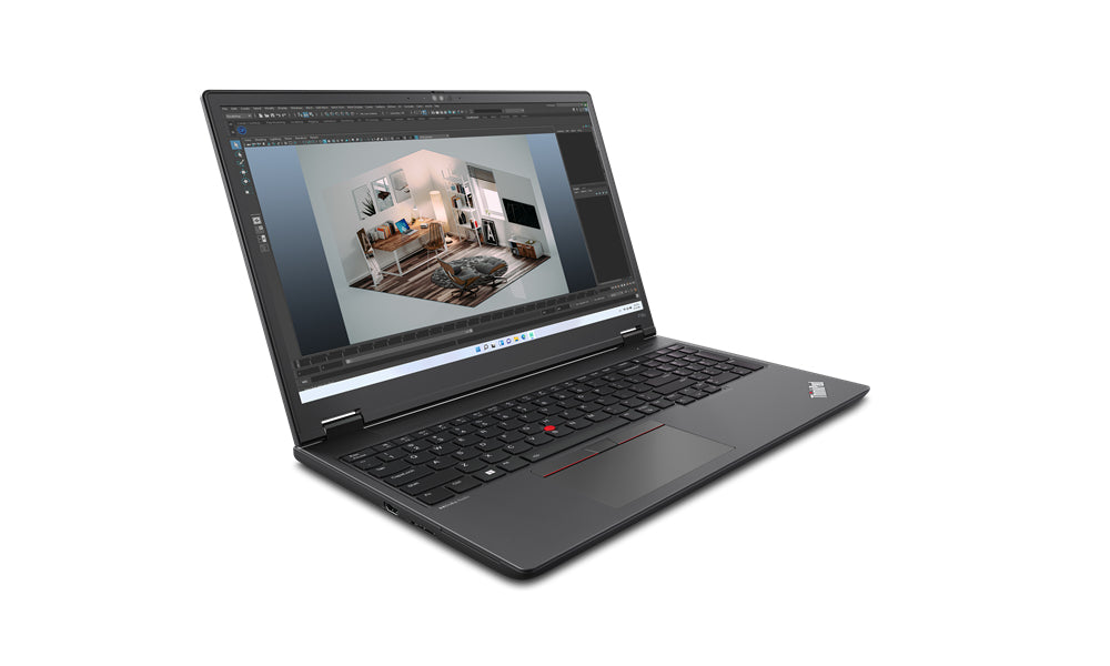 Lenovo ThinkPad P16v Gen 1 (AMD) Laptop Thunder black Portátil Negro Concha