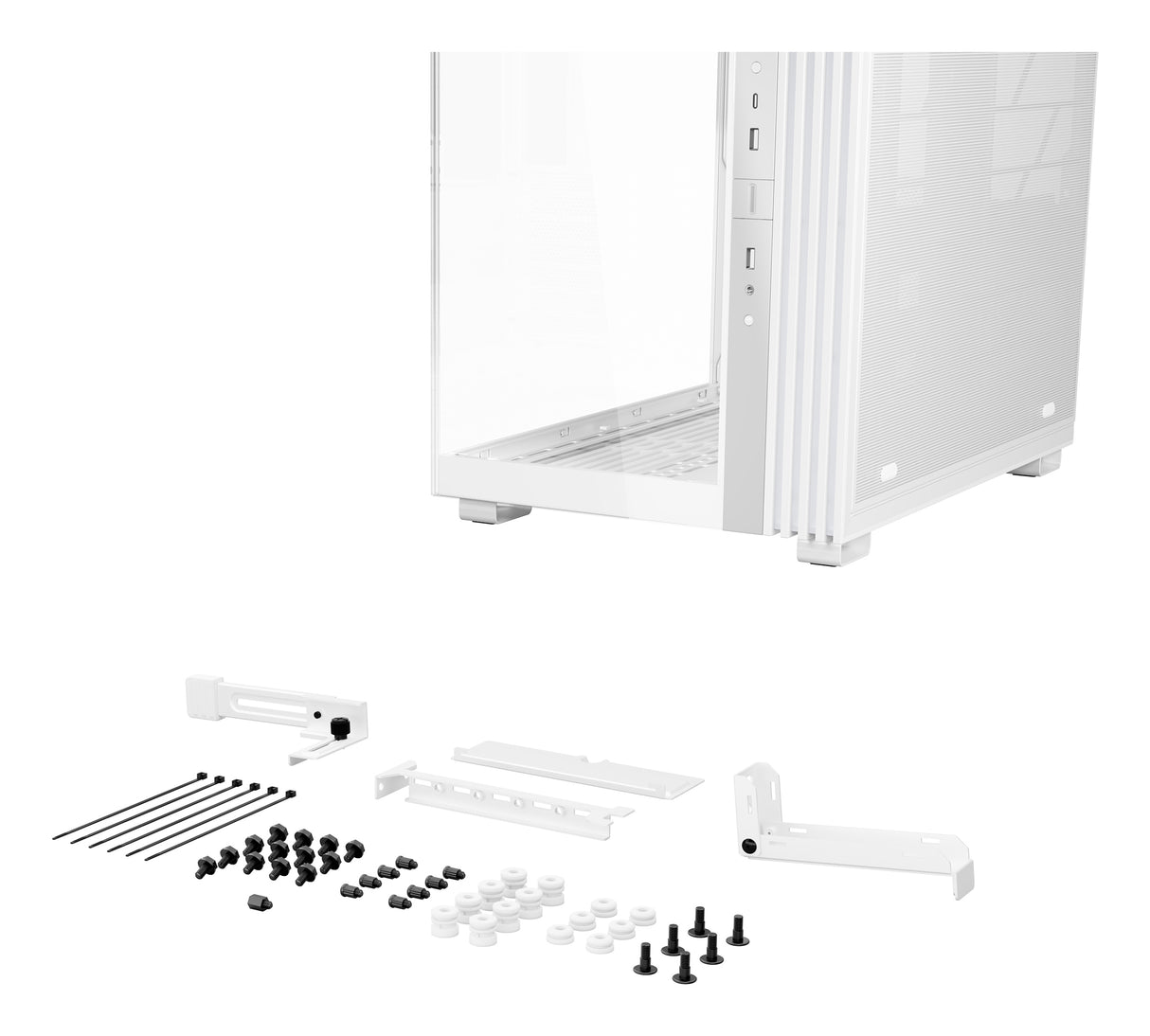 be quiet! LIGHT BASE 600 LX White carcasas ordenador Midi Tower PC Blanco ATX, micro ATX, Mini-ITX