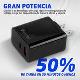 Vorago AU-350 Universal Negro Corriente alterna Interior