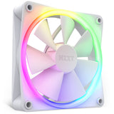 NZXT F120 RGB Triple Pack Gabinete de la computadora Ventilador 12 cm Blanco 3 pieza(s), 500 RPM, 1800 RPM