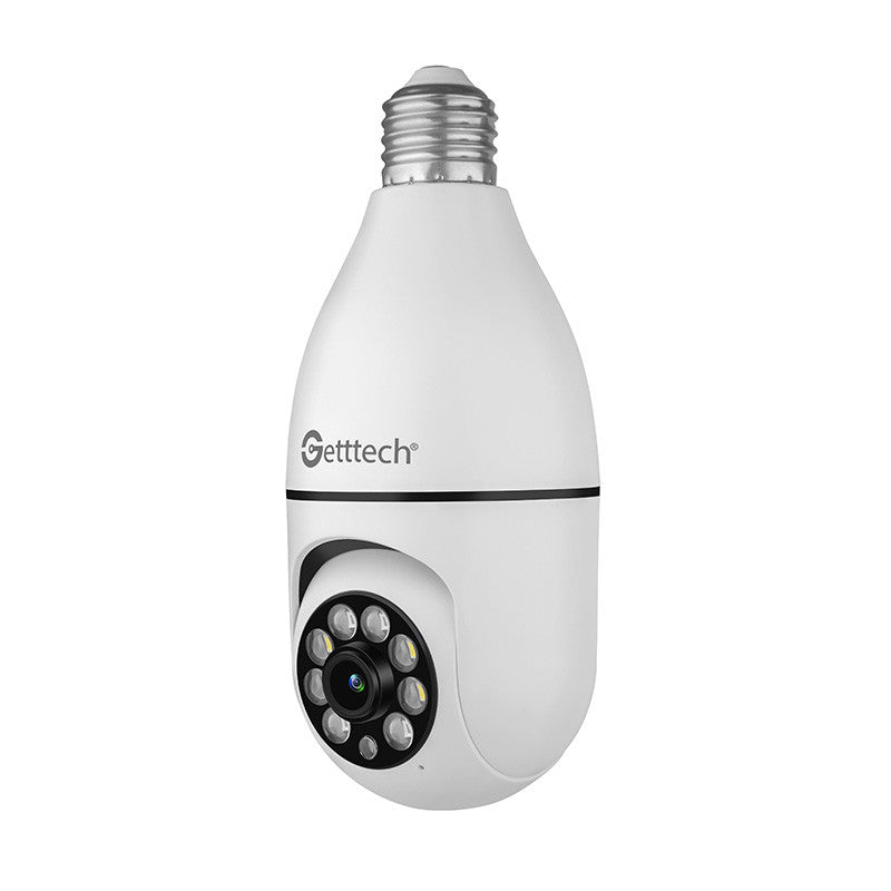Getttech GEC-WBUB2 cámara de vigilancia Foco Cámara de seguridad IP Interior 1920 x 1080 Pixeles Techo, Inalámbrico, Bla