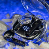 AUDIFONO VORAGO ESB-401  EARBUD BT 5.3 IPX4 6HRS+3CARGAS TWS DISPLAY DE DURACIÓN BATERIA