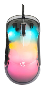 Manhattan 190381 Ratón 1 Vertical Universal USB tipo A