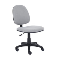 SILLA BÁSICA NEXTEP NE-650BG ALTURA AJUSTABLE, TELA GRIS CON BASE GIRATORIA