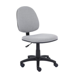 SILLA BÁSICA NEXTEP NE-650BG ALTURA AJUSTABLE, TELA GRIS CON BASE GIRATORIA