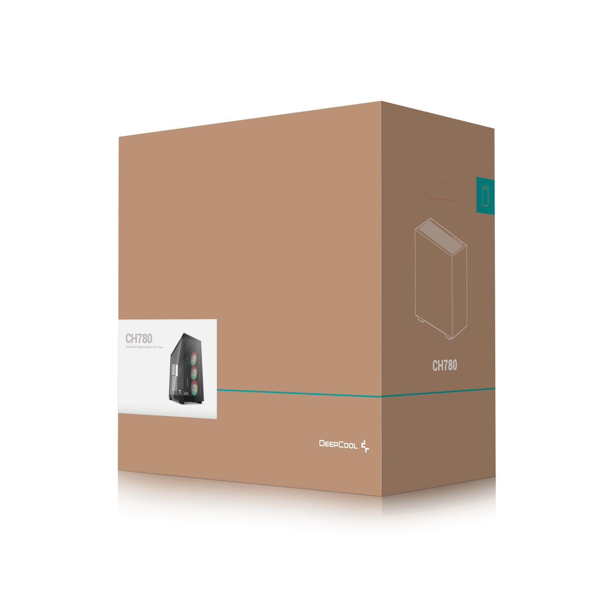 DeepCool CH780 carcasas ordenador Torre PC Negro ATX, EATX, micro ATX, Mini-ATX