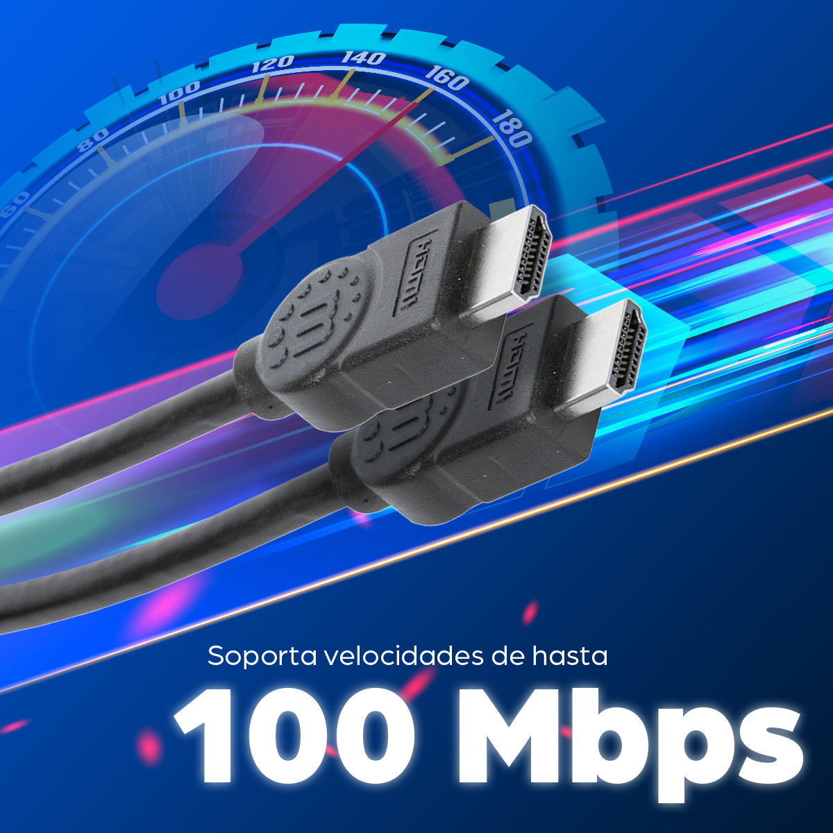 Manhattan Cable HDMI de Alta Velocidad con Canal Ethernet Cable 7,5 m HDMI tipo A (Estándar) HDMI tipo A (Estándar) Mach