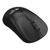 Mouse Inalambrico Recargable Stylos 1,600 Dpi 3 Niveles 4 Botones Conexion USB Nano 2.4Ghz Negro