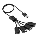 Vorago HU-101 nodo concentrador Negro, 1070 mm | Nodos concentradores