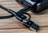 Vorago CAB-126 cable USB 1 m USB A/USB C USB C Negro | Cables USB