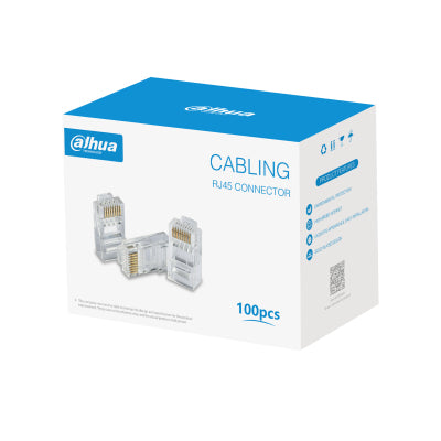 Dahua Technology DH-PFM976-531 conector RJ-45 Transparente, Macho, Derecho, Latón