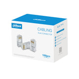 Dahua Technology DH-PFM976-531 conector RJ-45 Transparente, Macho, Derecho, Latón