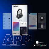 DIADEMA HPB-505 BLUETOOTH 5.0 CON ANC, 60 HRS DE AUTONOMÍA CON SONIDO PREMIUM, SUPER BASS Y BAJA LATENCIA
