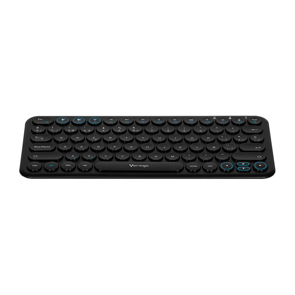 Vorago KBW-400 teclado USB + Bluetooth Negro, Inalámbrico | Teclados