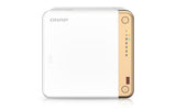 QNAP TS-462-4G Servidor 0 GB Serial ATA III 3.5,M.2,2.5 cm (3.5,M.2,2.5") 2