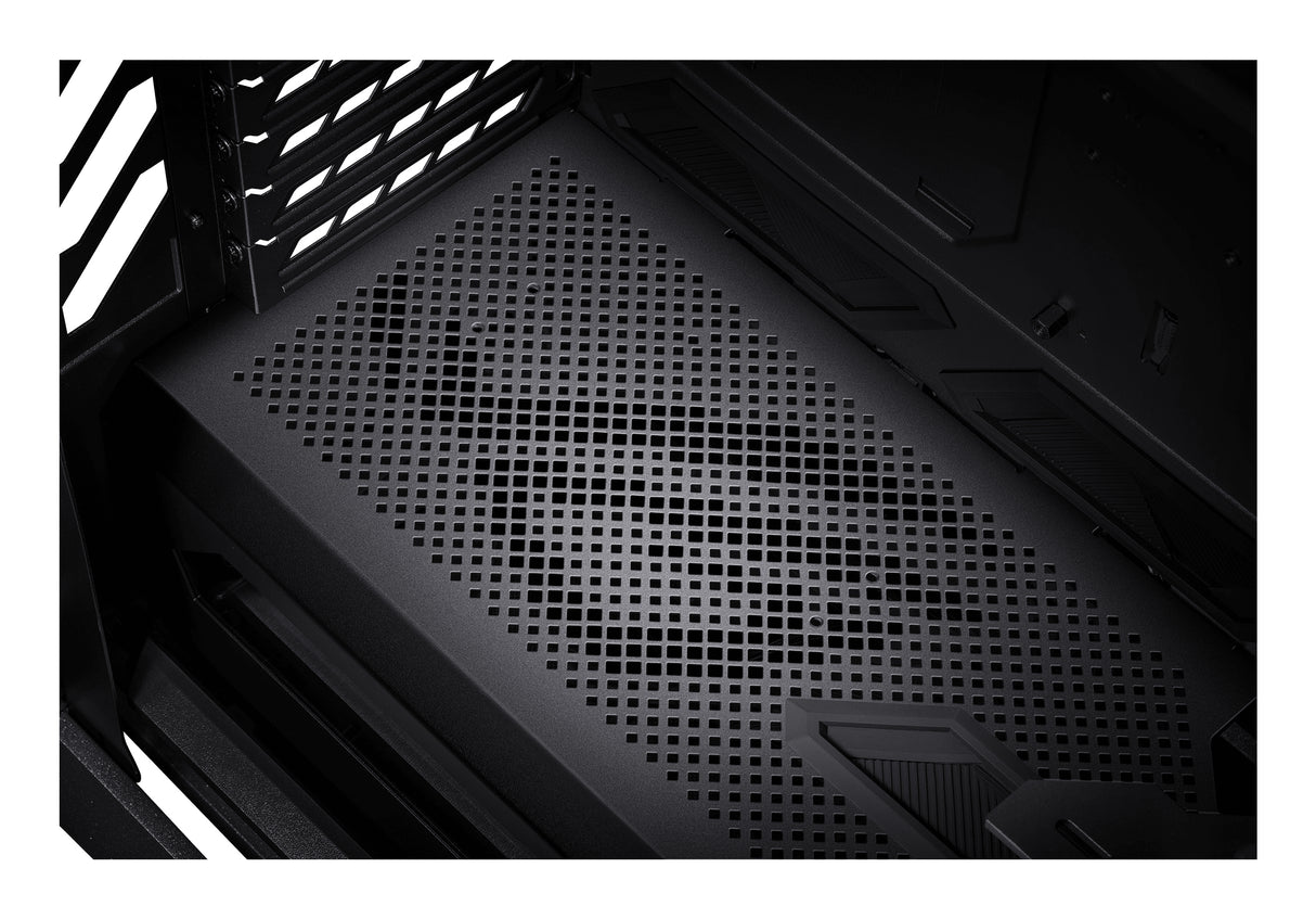 ASUS ROG Hyperion GR701 BTF Edition carcasas ordenador Torre PC Negro, Transparente ATX, EATX, micro ATX, Mini-ITX