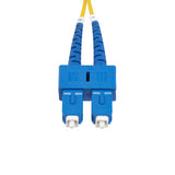 StarTech.com Cable de Fibra Óptica Dúplex SC a SC (UPC) OS2 Monomodo de 10m - 9/125µm - 40G/100G - Resistente a Dobleces
