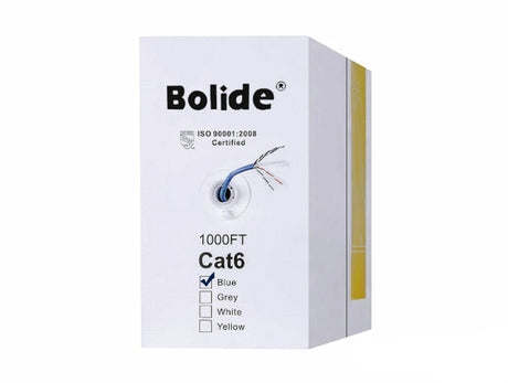 Bolide BP0033/CAT6/BLUE cable de red Azul 304,8 m U/UTP (UTP)