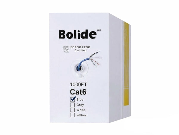 Bolide BP0033/CAT6/WHITE cable de red Blanco 304,8 m U/UTP (UTP)