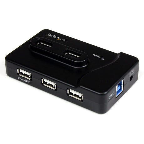 StarTech.com Adaptador Concentrador Hub Ladrón USB 6 Puertos - 2x USB 3.0 -4x USB 2.0 - 1x USB Cargador de 2A Hubs de in