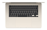 Apple MacBook Air Apple M M4 Computadora portátil 38.9 cm (15.3") 24 GB 512 GB SSD Wi-Fi 6E (802.11ax) macOS Sequoia Bei