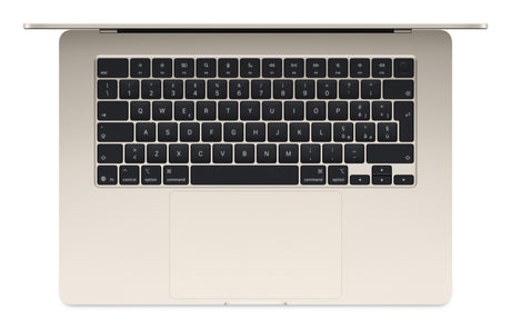 Apple MacBook Air Apple M M4 Computadora portátil 38.9 cm (15.3") 24 GB 512 GB SSD Wi-Fi 6E (802.11ax) macOS Sequoia Bei