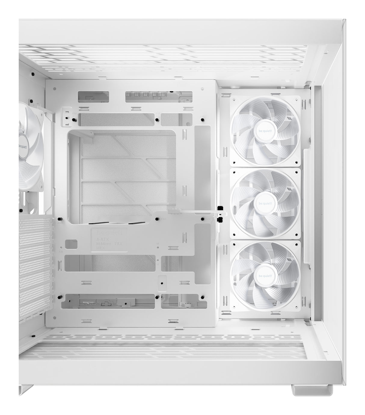 be quiet! LIGHT BASE 600 LX White carcasas ordenador Midi Tower PC Blanco ATX, micro ATX, Mini-ITX