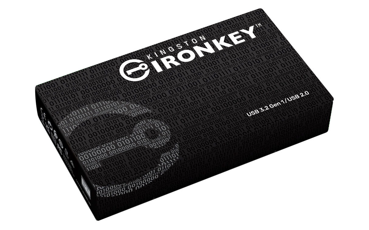 Kingston Technology IronKey D500S unidad flash USB 8 GB USB tipo A 3.2 Gen 1 (3.1 Gen 1) Negro, 260 MB/s, Tapa