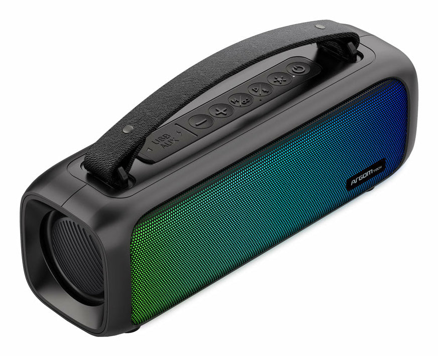 ArgomTech Radyon Air Altavoz de fiesta Negro 8 W, 2.0 canales, 80 - 20000 Hz, 4 Ohmio