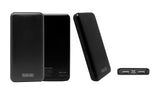 Necnon NPW-10FC Polímero de litio 10000 mAh Negro, NBPB1001FC | Baterías externas