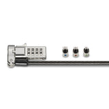 Kensington Candado de combinación universal 3 en 1 para portátiles Cable Cerradura con combinación Kensington Standard 150 mm